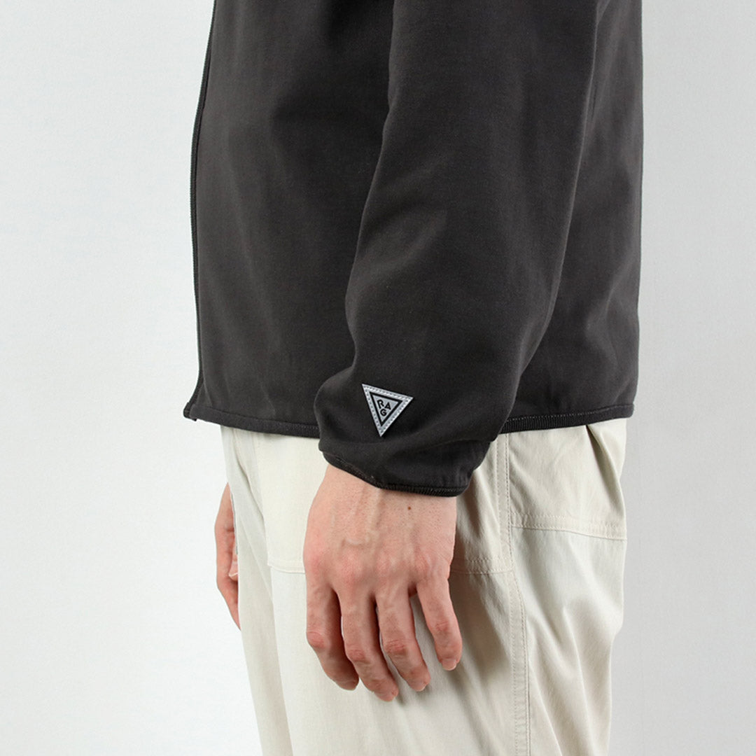 HEALTHKNIT / RAG Collaboration Open-End Cotton Dry Jersey Zip-Up Hoodie