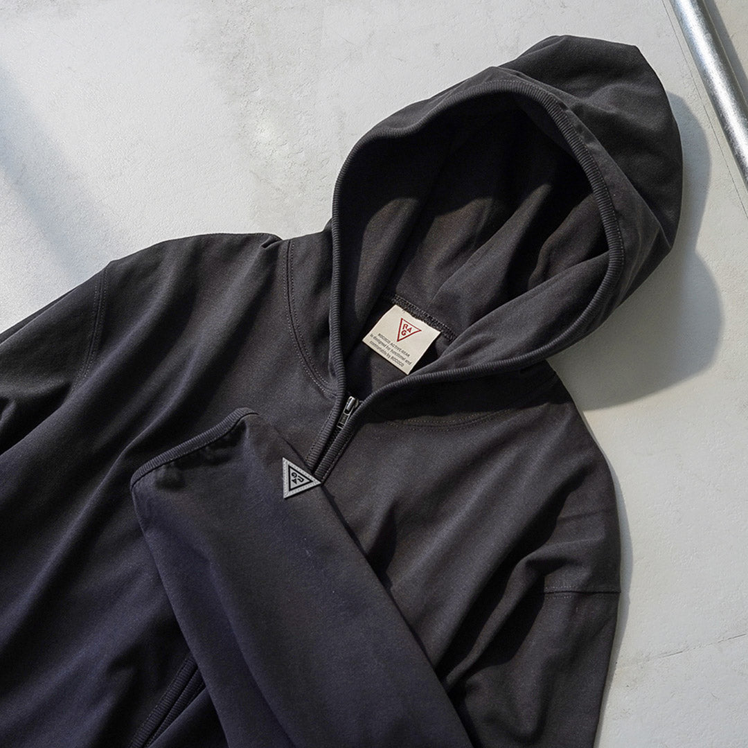 HEALTHKNIT / RAG Collaboration Open-End Cotton Dry Jersey Zip-Up Hoodie