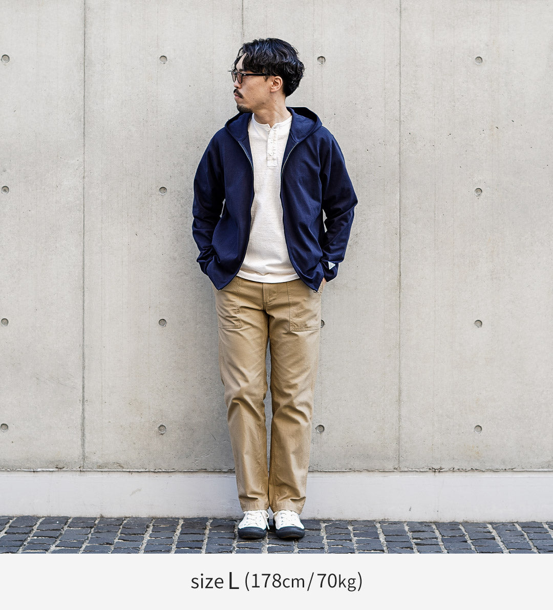 HEALTHKNIT / RAG Collaboration Open-End Cotton Dry Jersey Zip-Up Hoodie