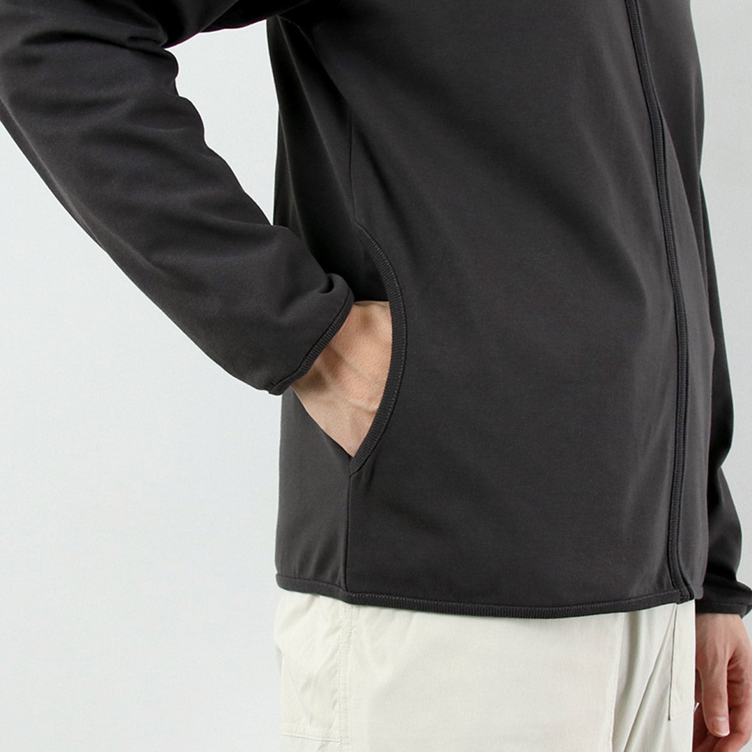 HEALTHKNIT / RAG Collaboration Open-End Cotton Dry Jersey Zip-Up Hoodie