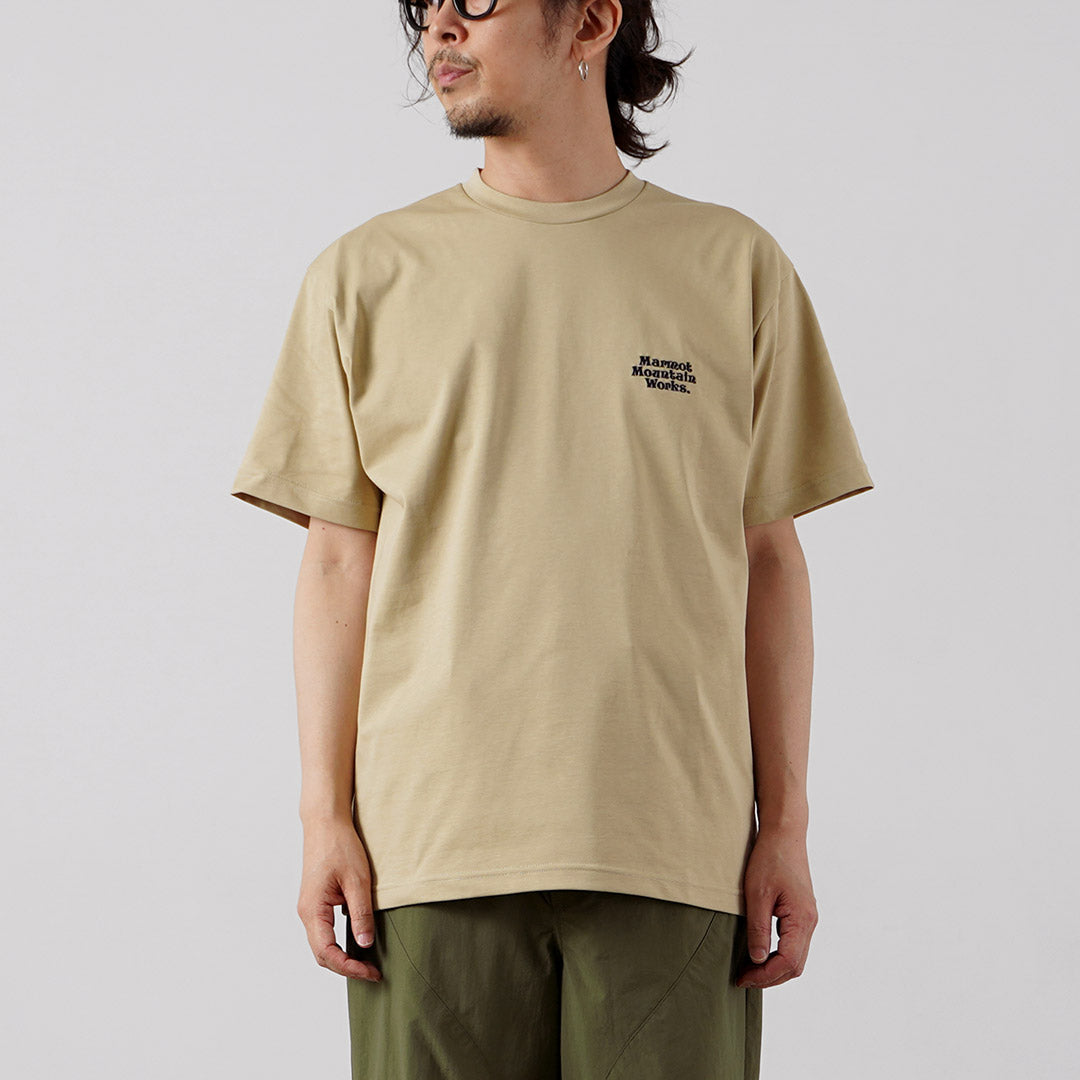 MARMOT / MMW 刺繡 T 卹