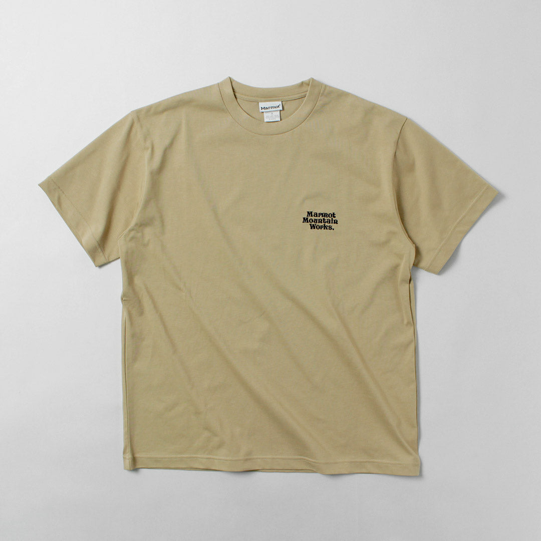 MARMOT / MMW 刺繡 T 卹