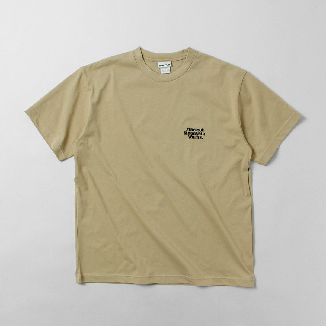 MARMOT / MMW 刺繡 T 卹