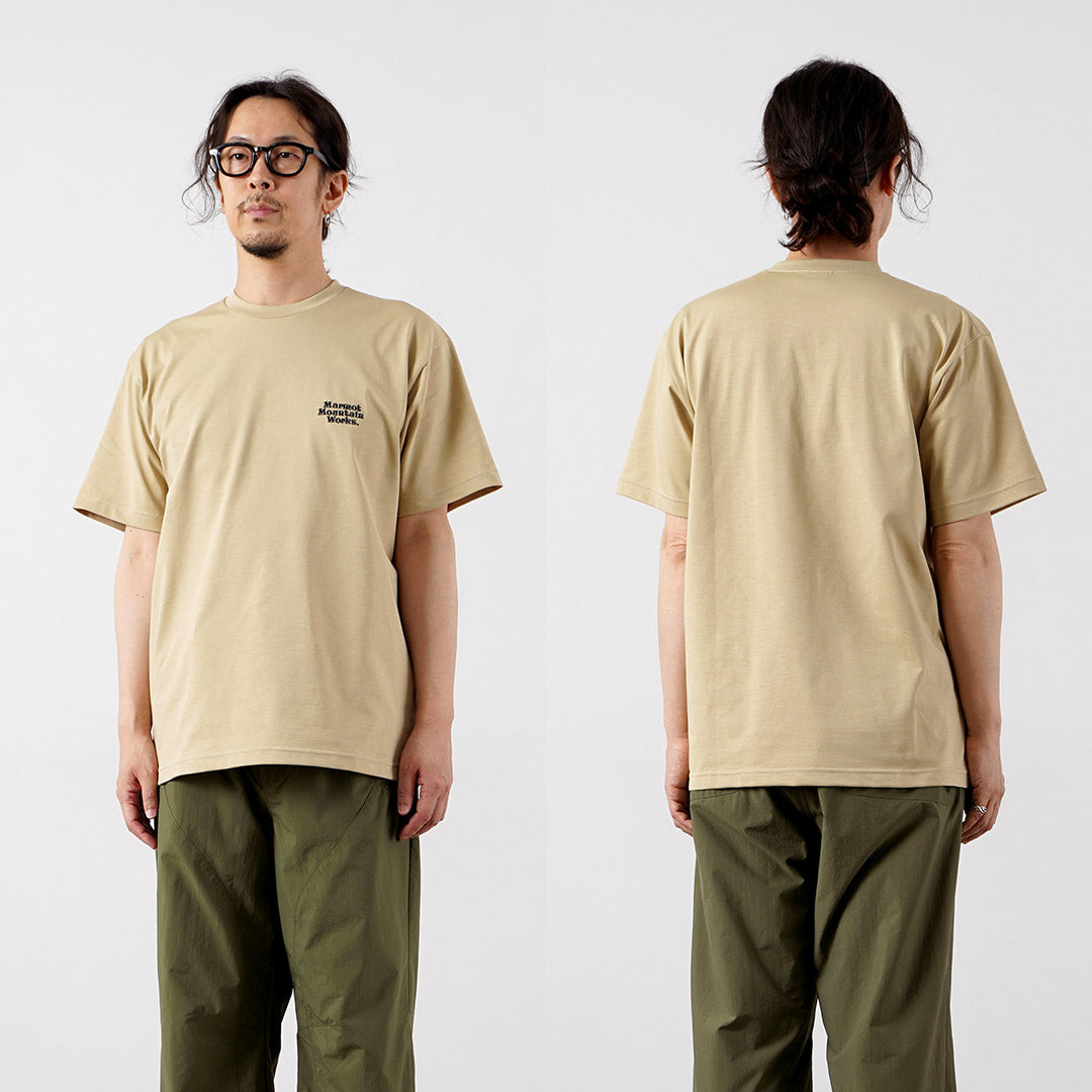 MARMOT / MMW 刺繡 T 卹