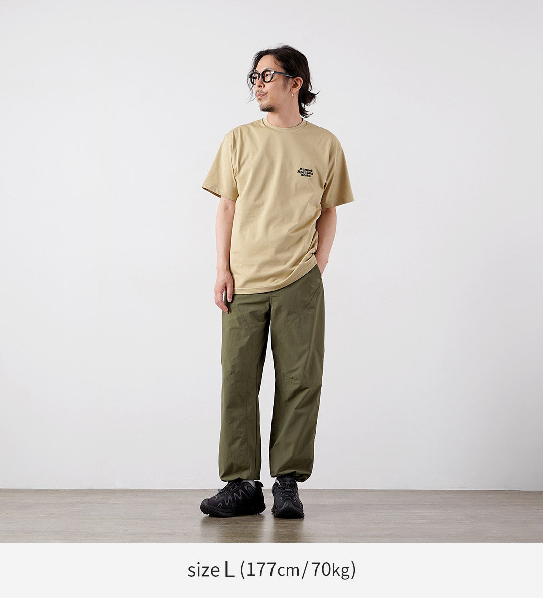 MARMOT / MMW 刺繡 T 卹