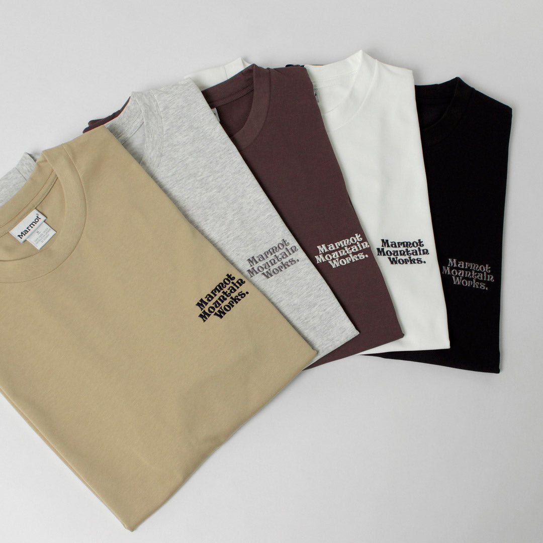 MARMOT / MMW 刺繡 T 卹