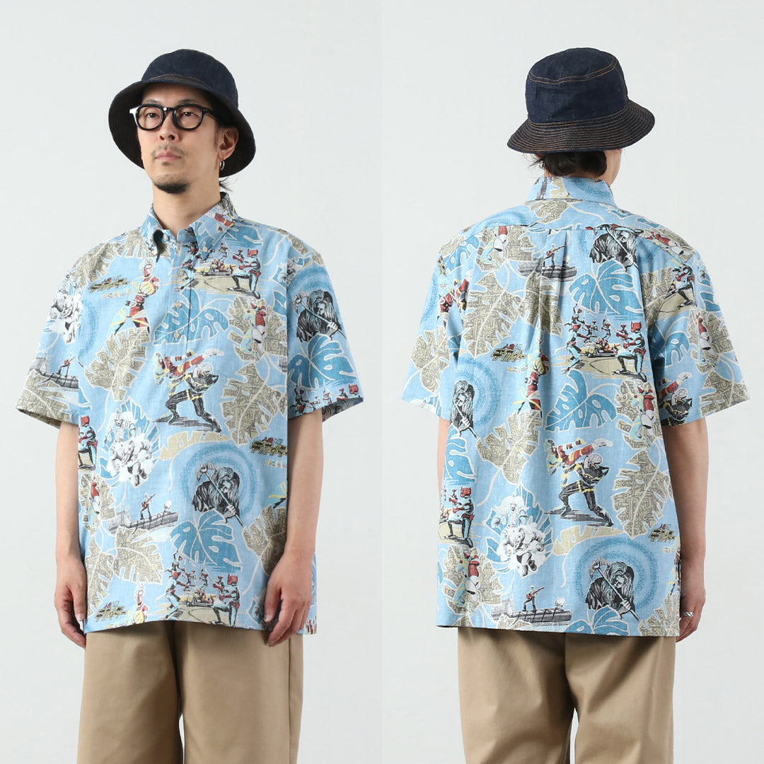 REYN SPOONER / Go Go Kikaider Pullover Shirt
