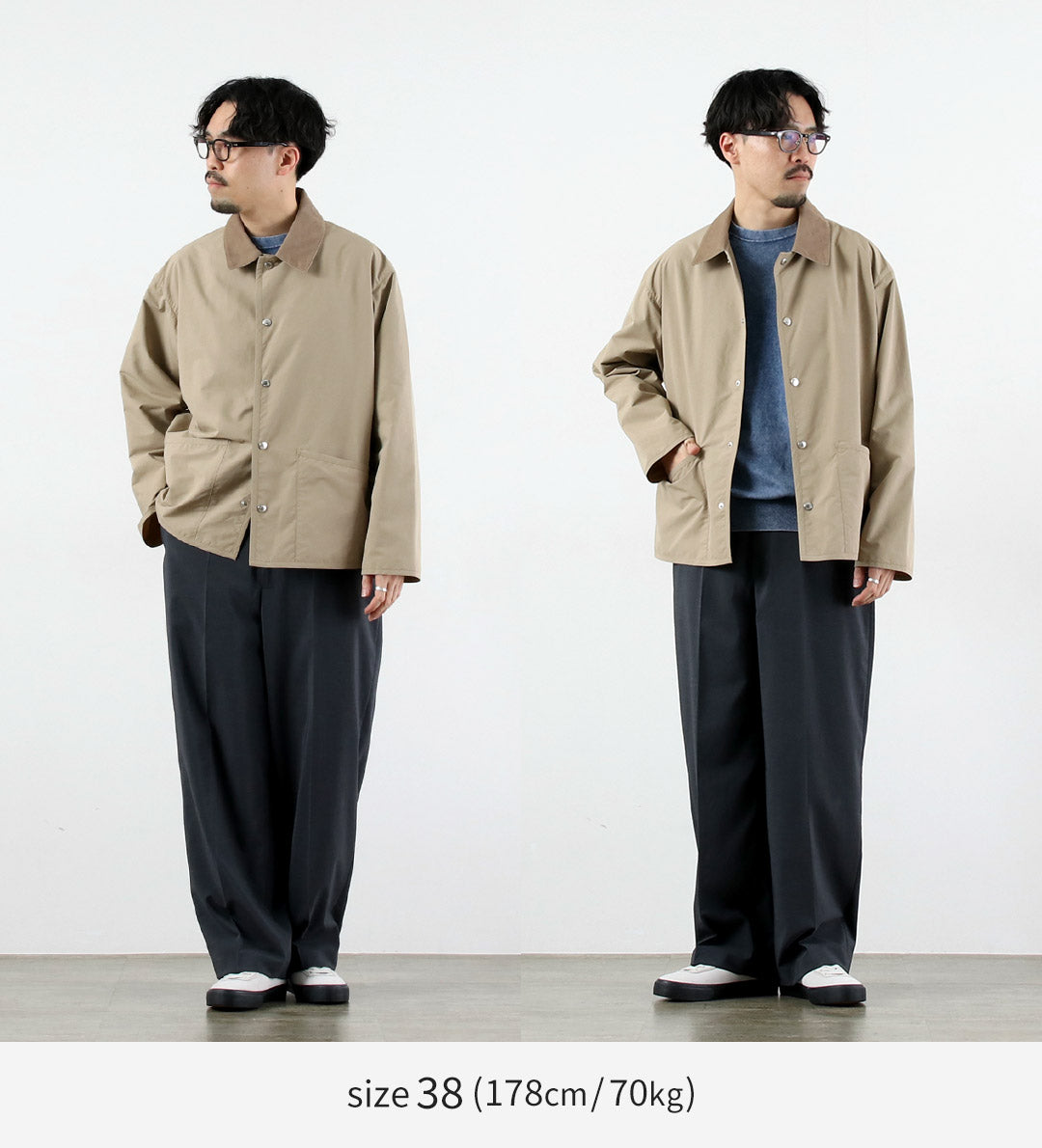 TRADITIONAL WEATHERWEAR / 웨이브리 스터드 경량 폴리에스테르 태피터 라이트 아우터웨어