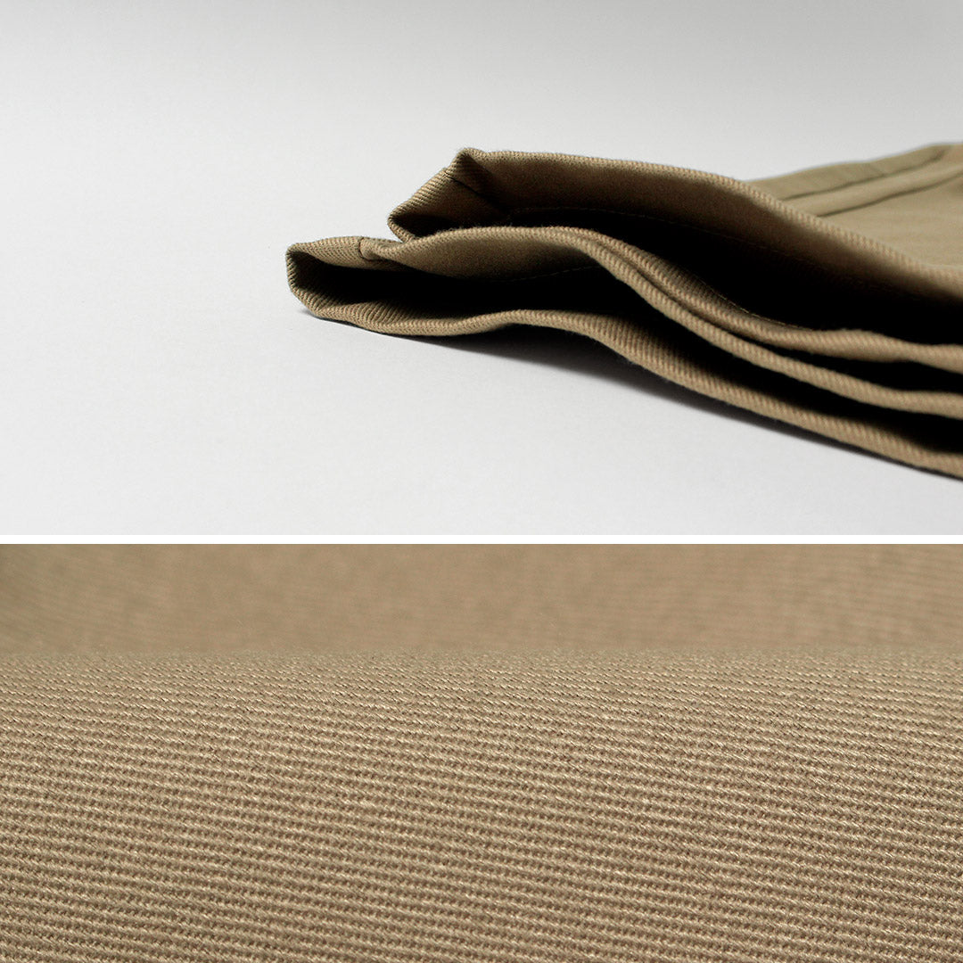 通用背帶褲 / Heritage T/C 寬鬆 1 折褲 Bio-Wash Stone Carver 斜紋棉布褲