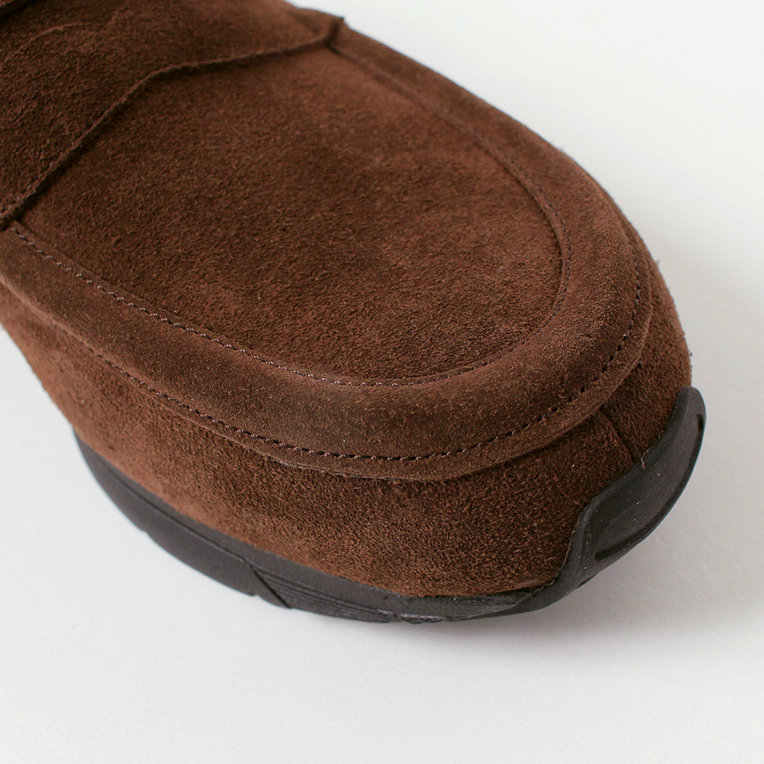 MILIEU-PIED / MILIEU-PIED Mocassin en daim