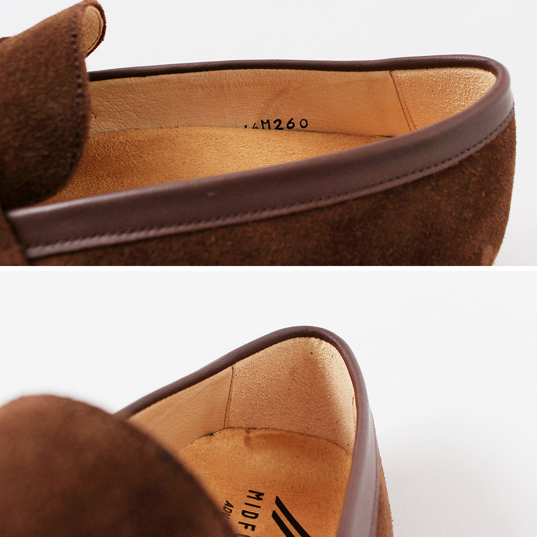 MILIEU-PIED / MILIEU-PIED Mocassin en daim