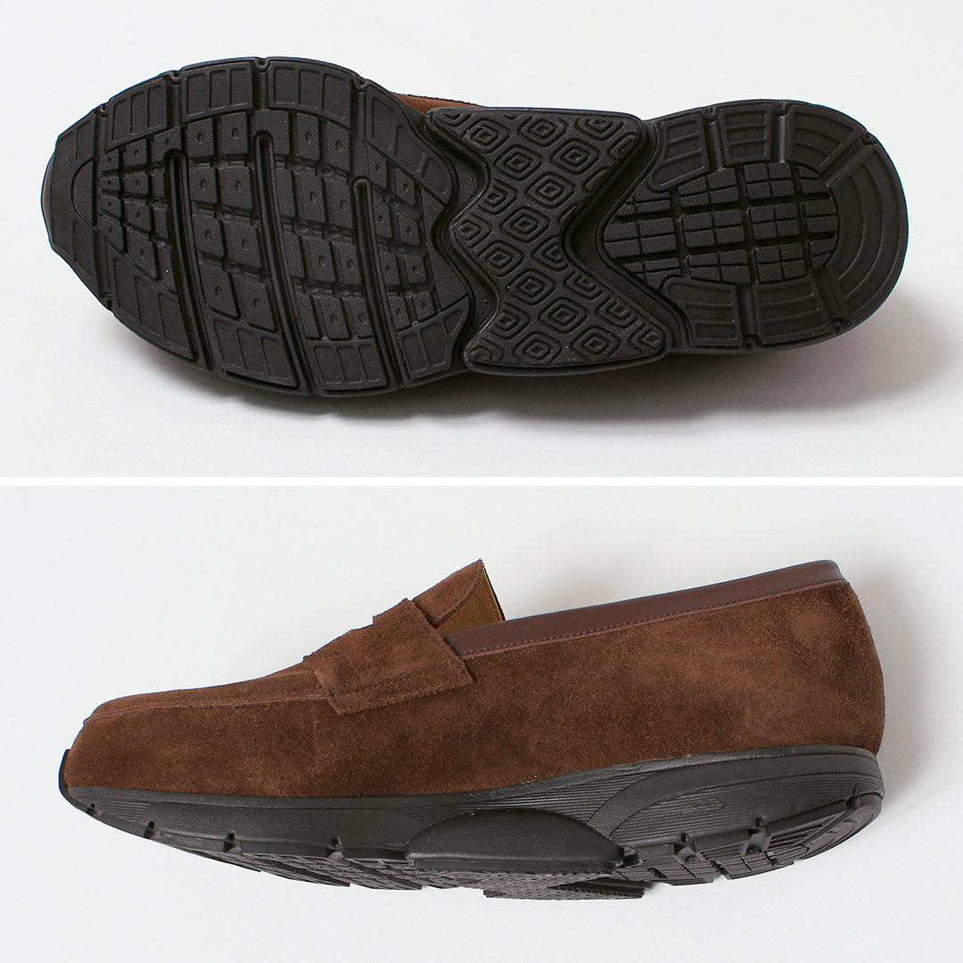 MILIEU-PIED / MILIEU-PIED Mocassin en daim