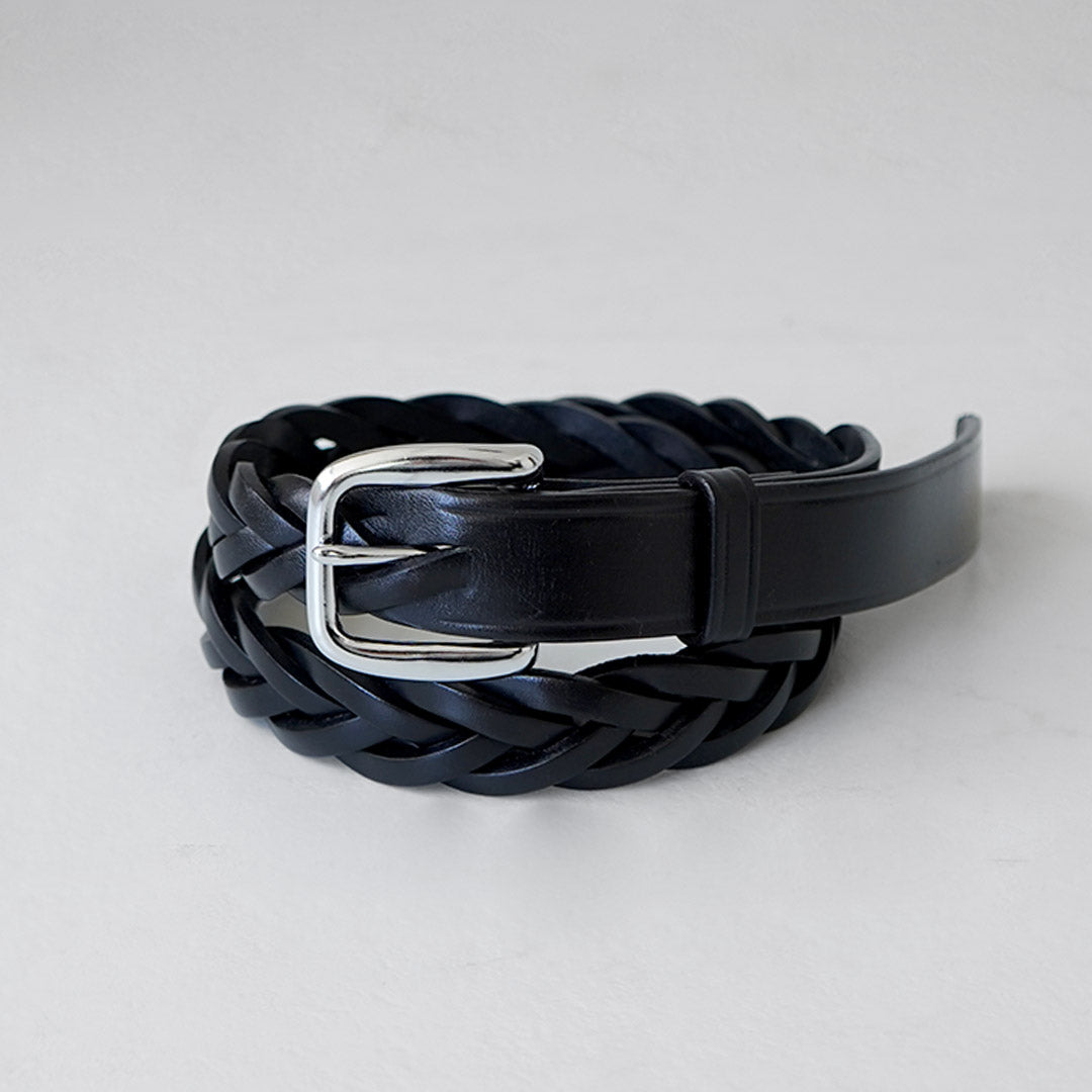 TORY LEATHER / 롱 팁 브레이드 벨트
