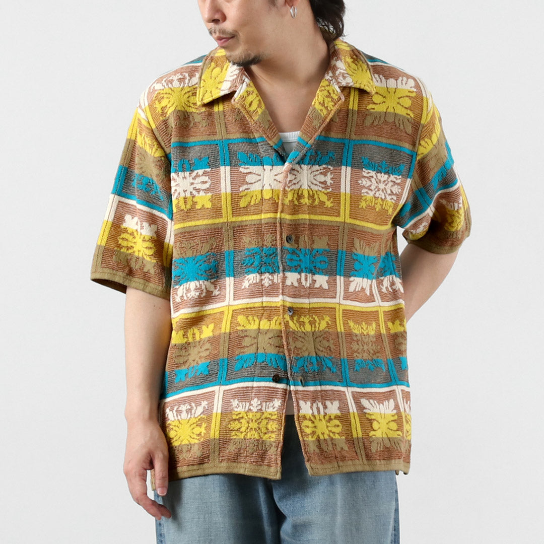 COOHEM / Hawaiian Quilt Knit Shirt