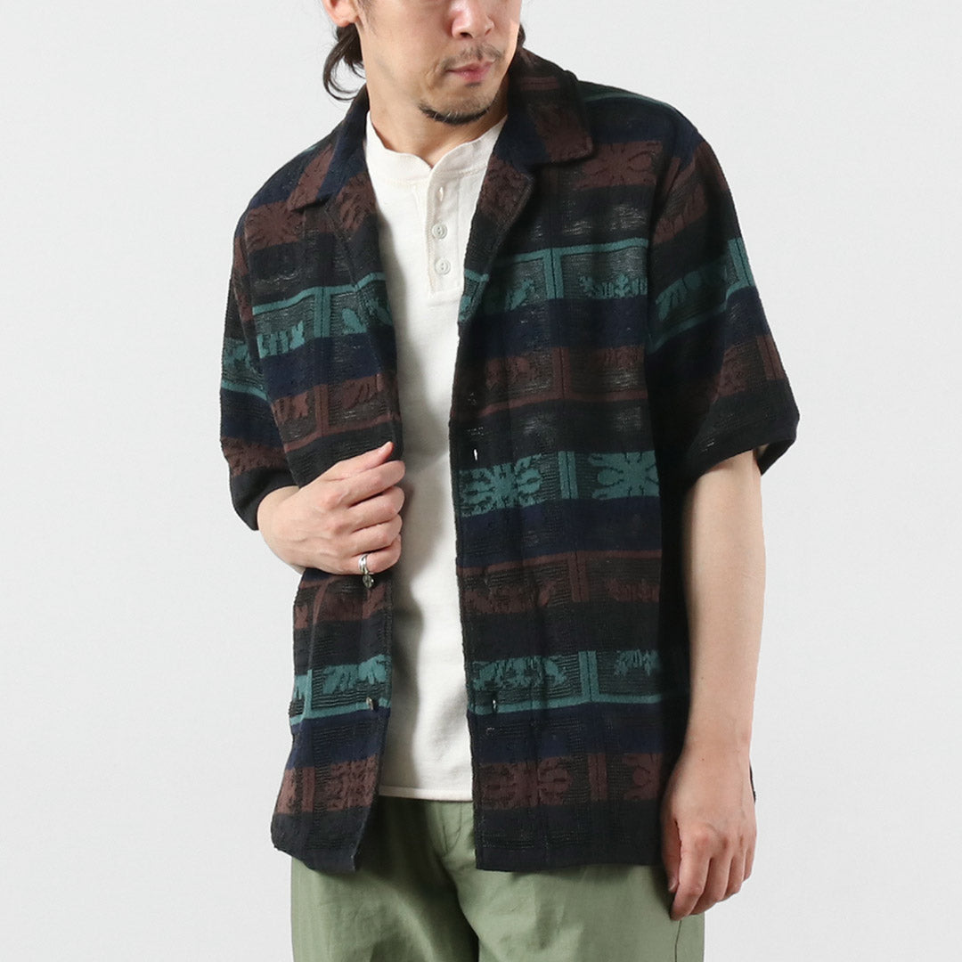 COOHEM / Hawaiian Quilt Knit Shirt