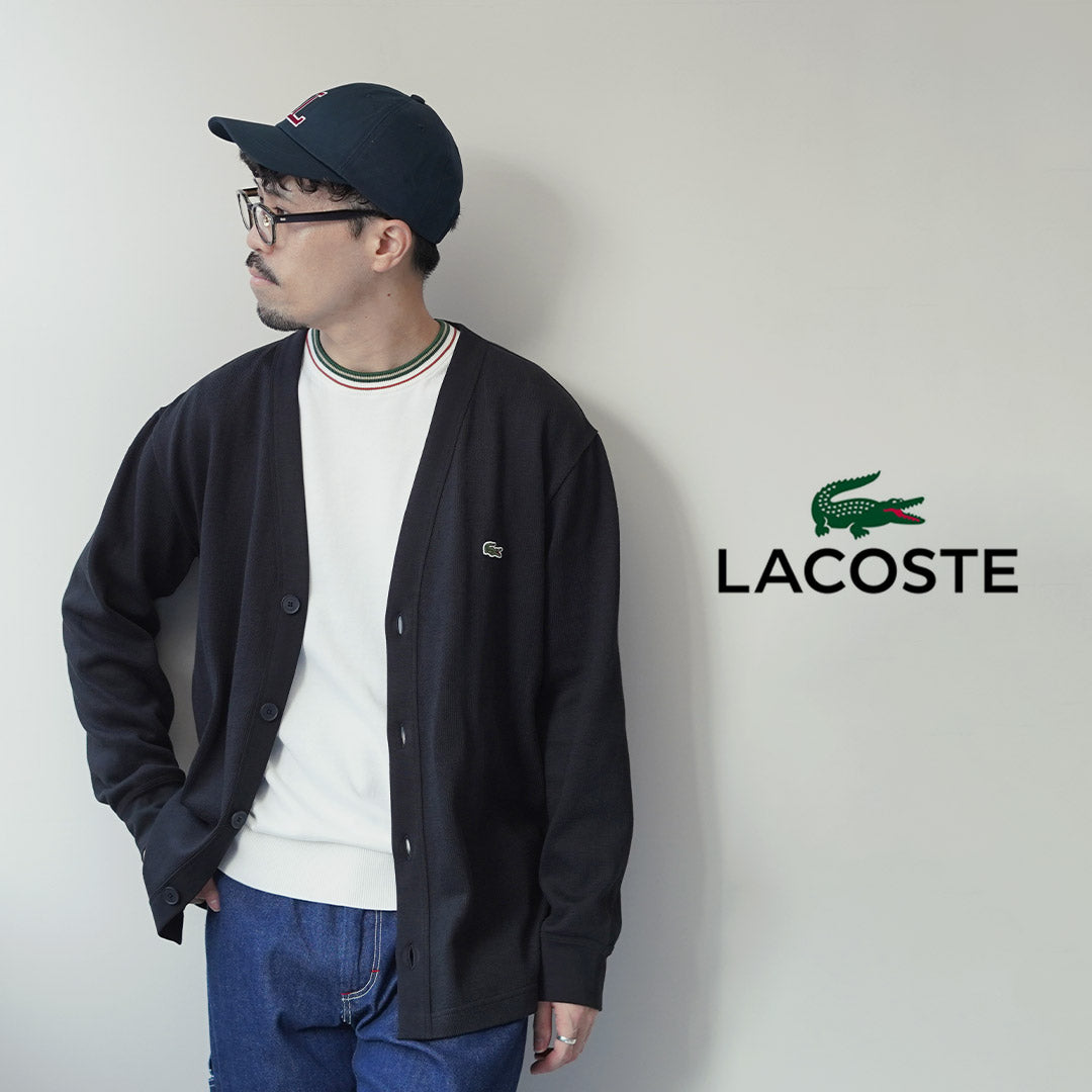 LACOSTE / Striped Cotton Knit