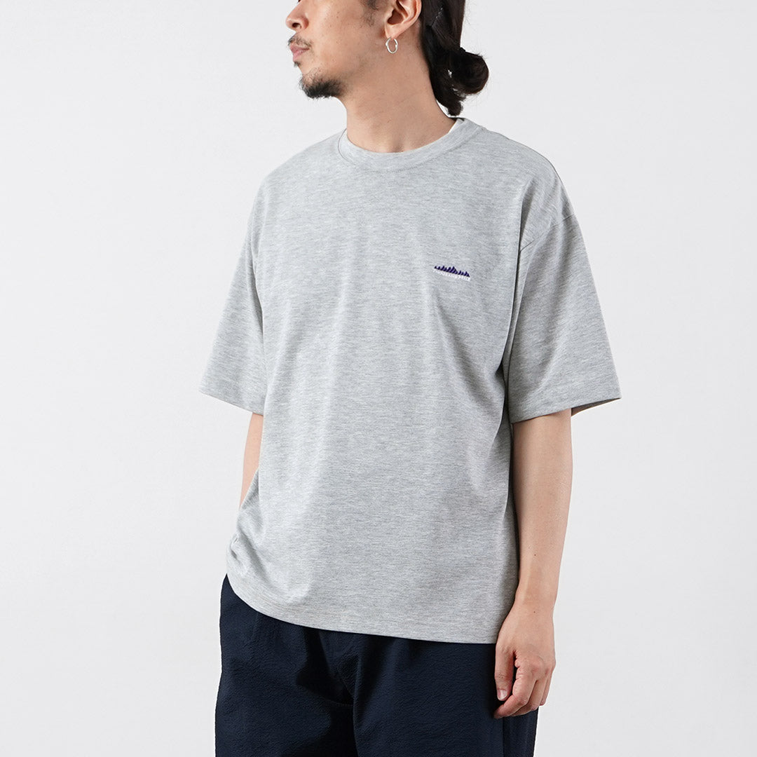 THOUSAND MILE / T/C Short-Sleeve Printed Logo T-Shirt