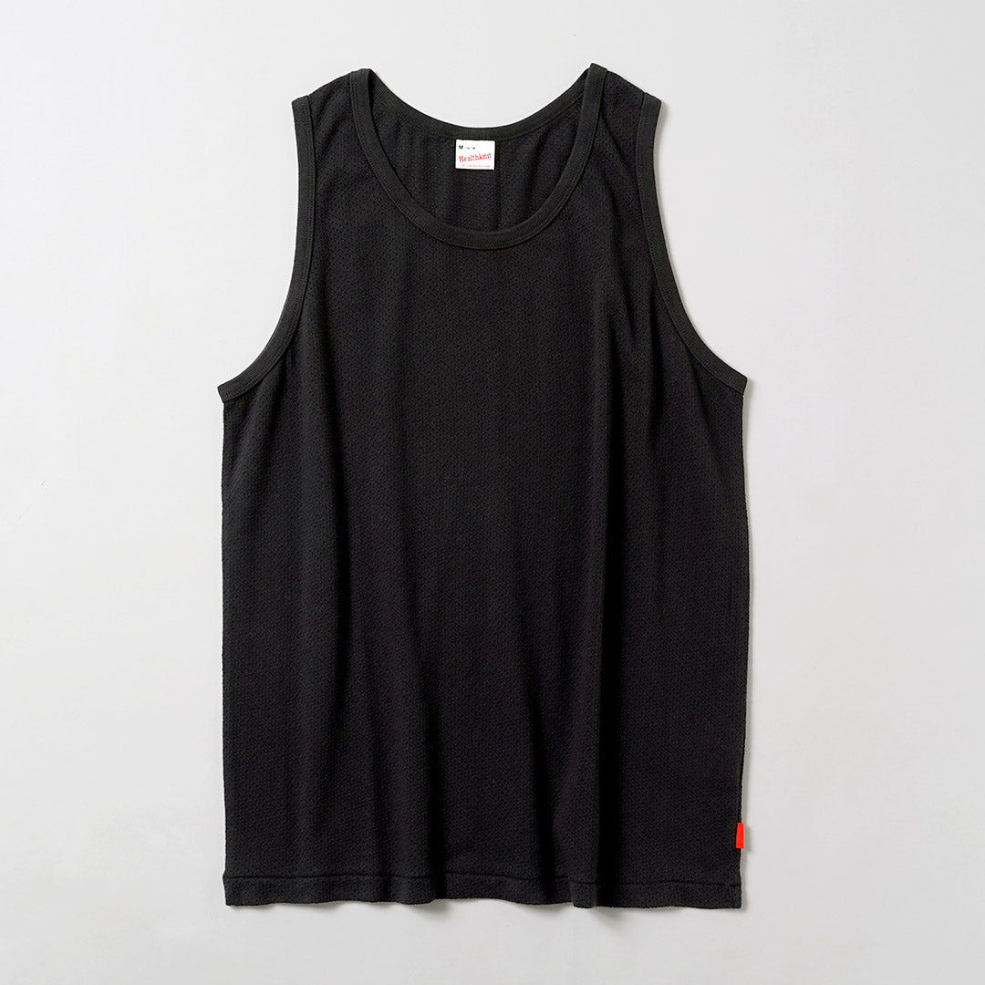 HEALTHKNIT / US Cotton Mesh Tank Top