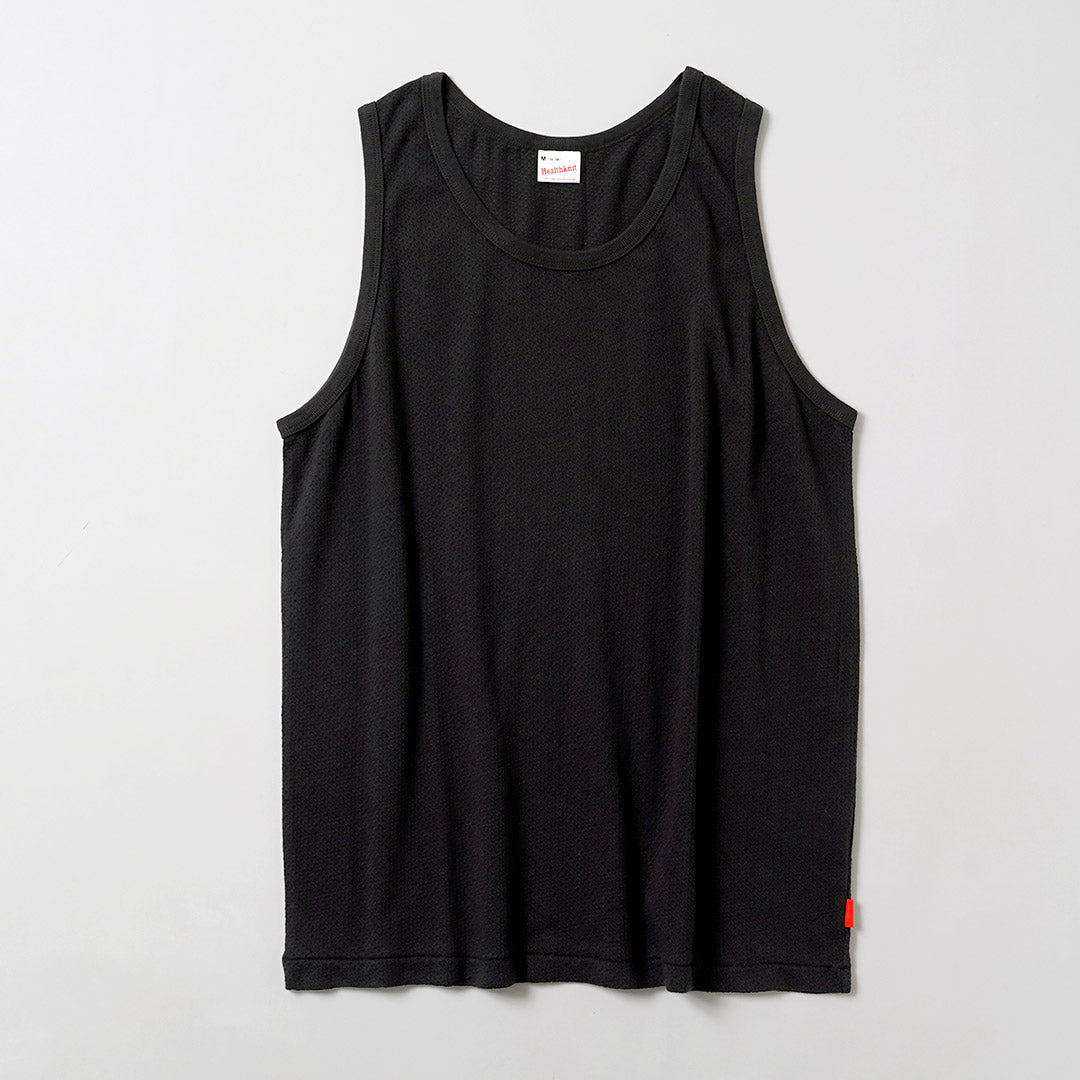 HEALTHKNIT / US Cotton Mesh Tank Top
