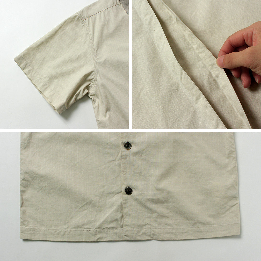 FUJITO / 罗纹领防撕裂衬衫