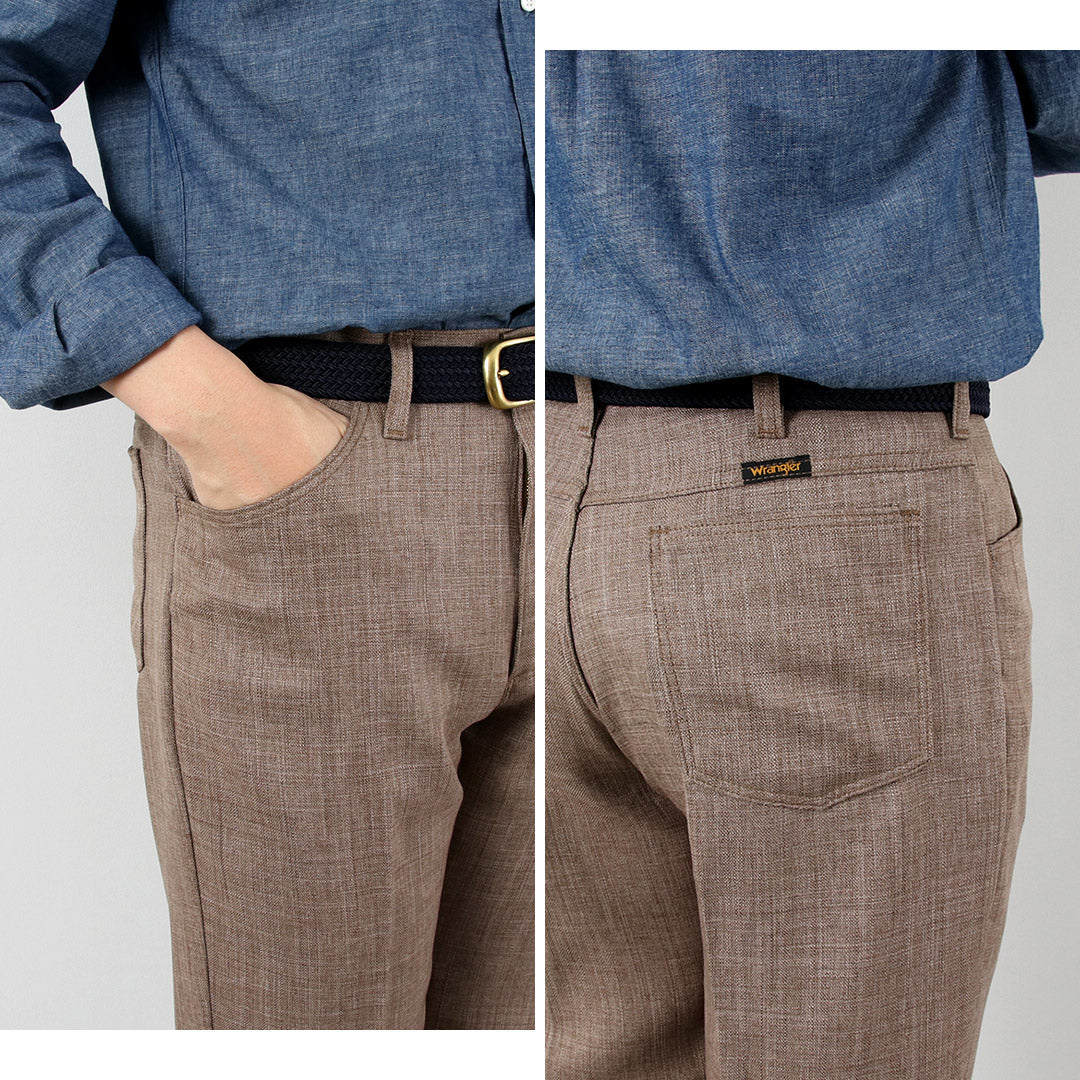 WRANGLER / Robe Launcher Pantalon en Tissu Similaire au Lin