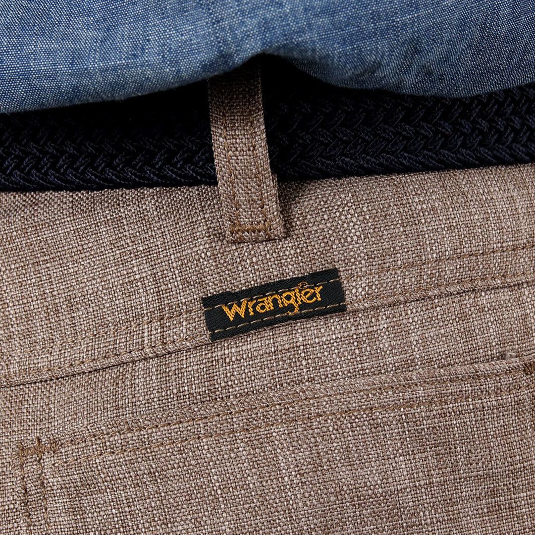 WRANGLER / Robe Launcher Pantalon en Tissu Similaire au Lin