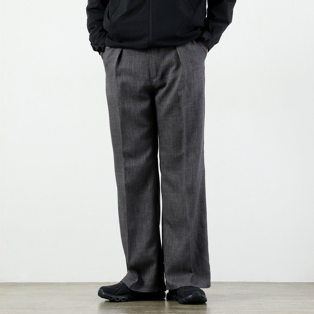 Pantalón ancho WRANGLER / Launcher en tejido tipo lino