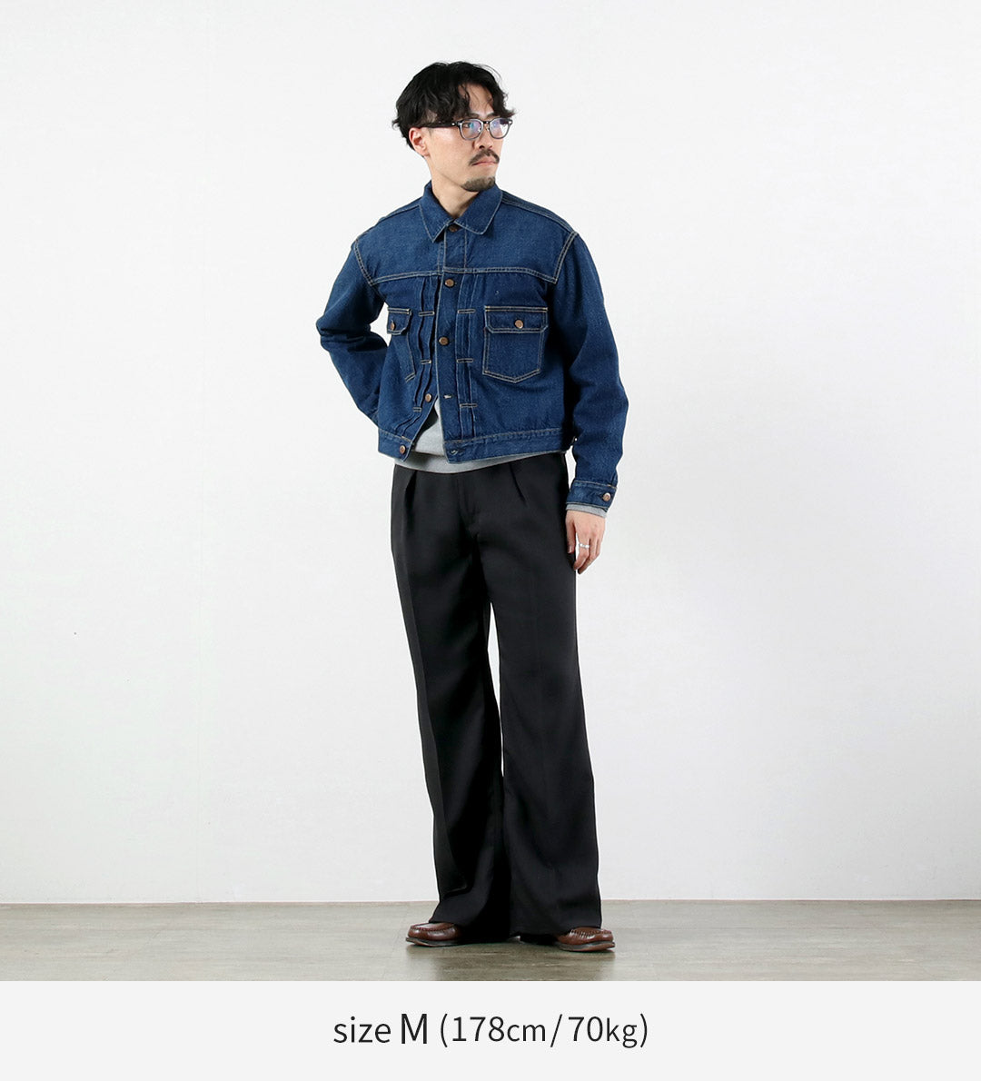 Pantalón ancho WRANGLER / Launcher en tejido tipo lino