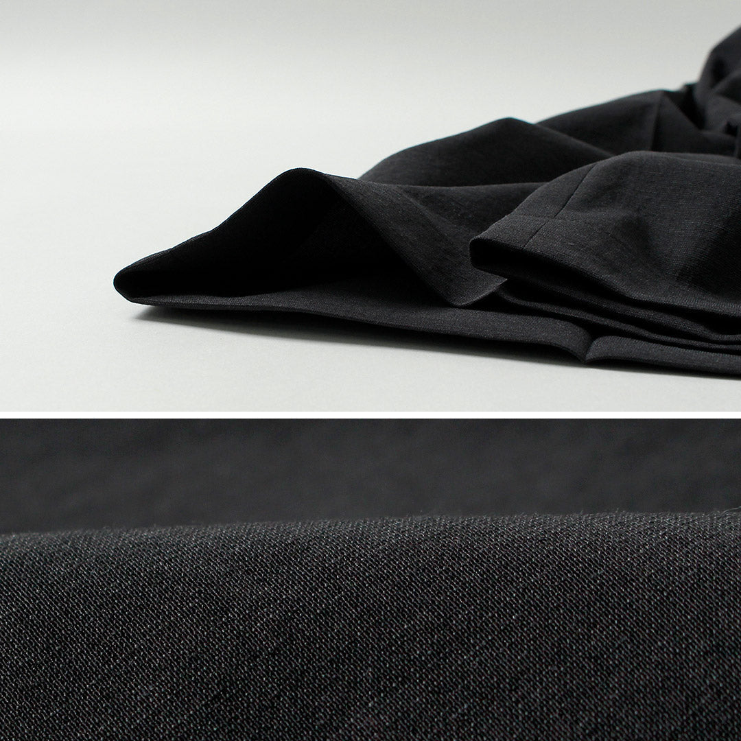 FANTASTICDAYS / Egg Trousers Polyester Linen Pants