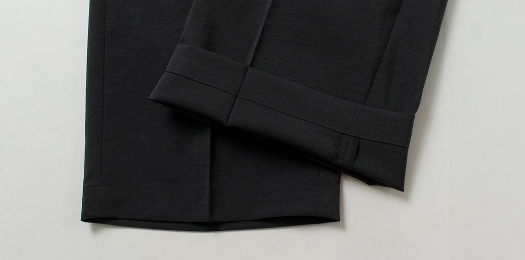 FANTASTICDAYS / Egg Trousers Polyester Linen Pants