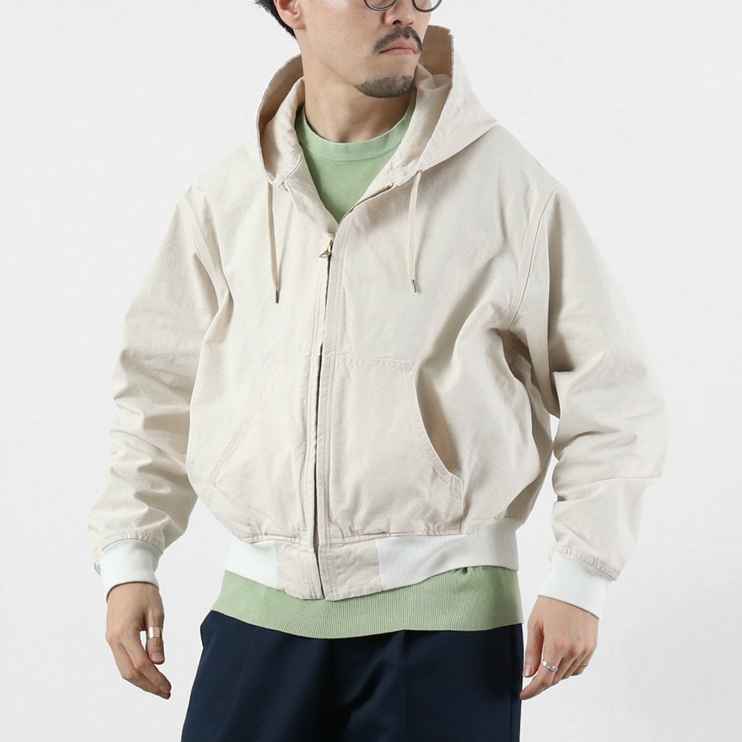 REMI RELIEF / 軍用規格鴨食拉鍊夾克