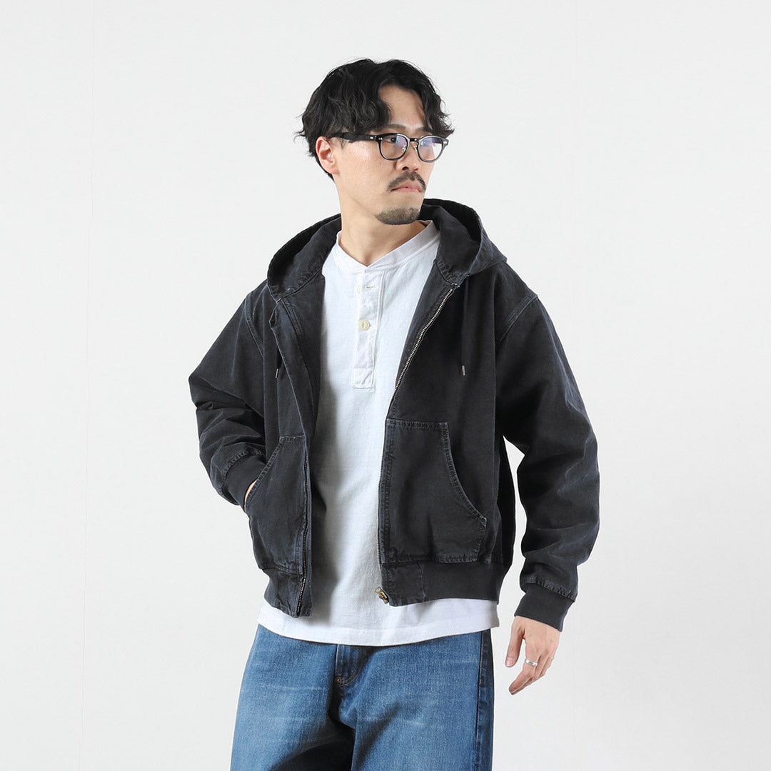 REMI RELIEF / 軍用規格鴨食拉鍊夾克