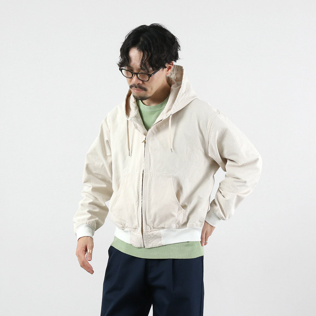 REMI RELIEF / 軍用規格鴨食拉鍊夾克