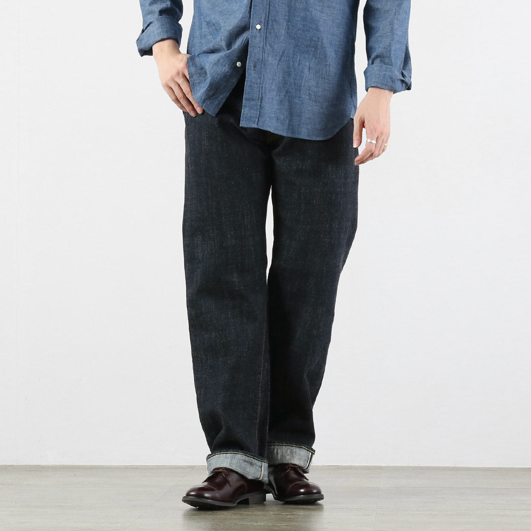 FOB FACTORY / F143 Selvedge Straight 5-Pocket Denim