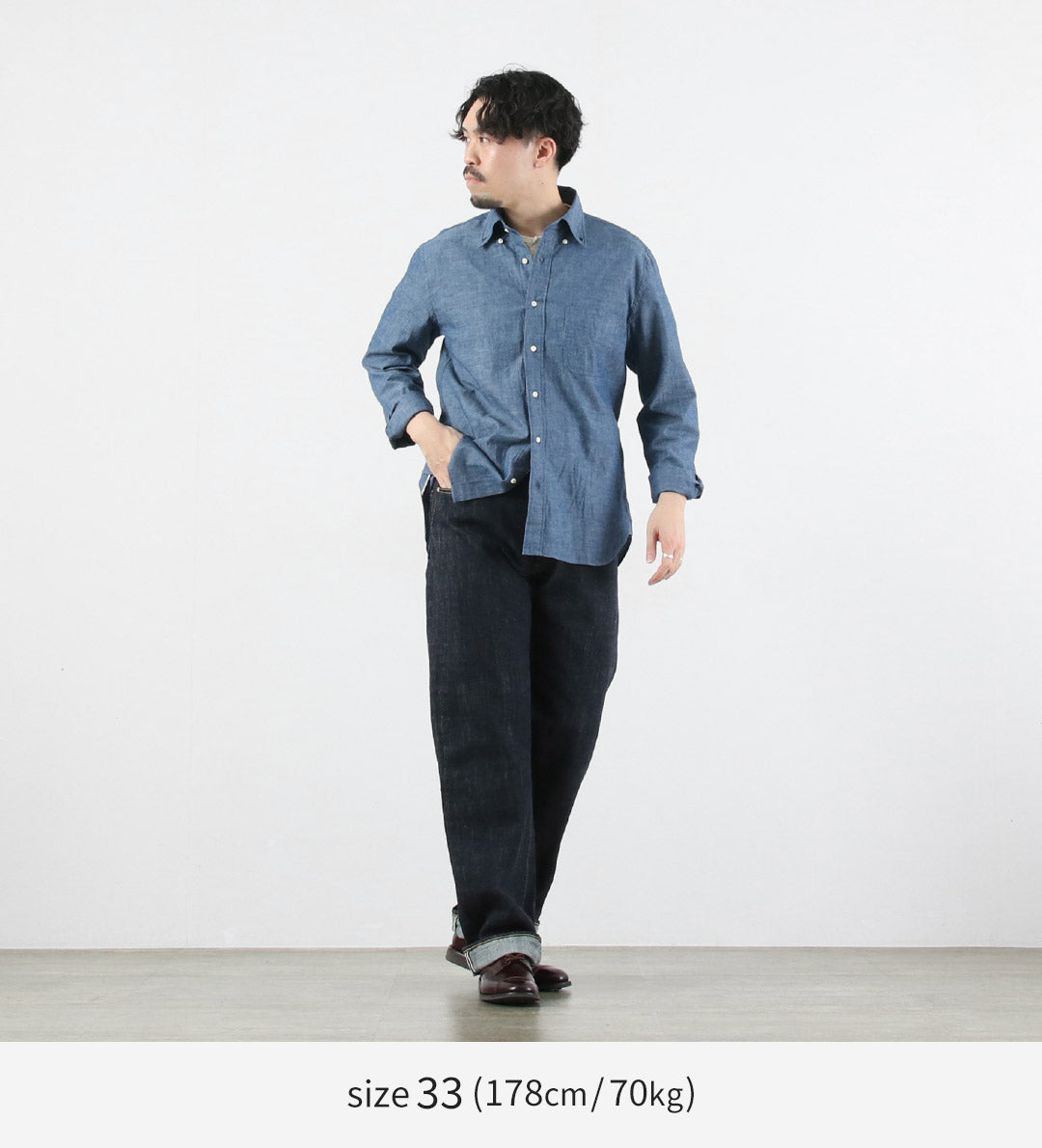 FOB FACTORY / F143 Selvedge Straight 5-Pocket Denim