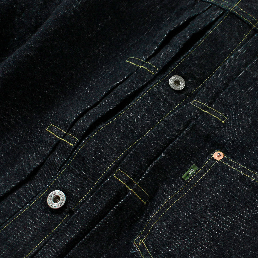 FOB FACTORY / F2460 WWII 모델 데님 블라우스 재킷