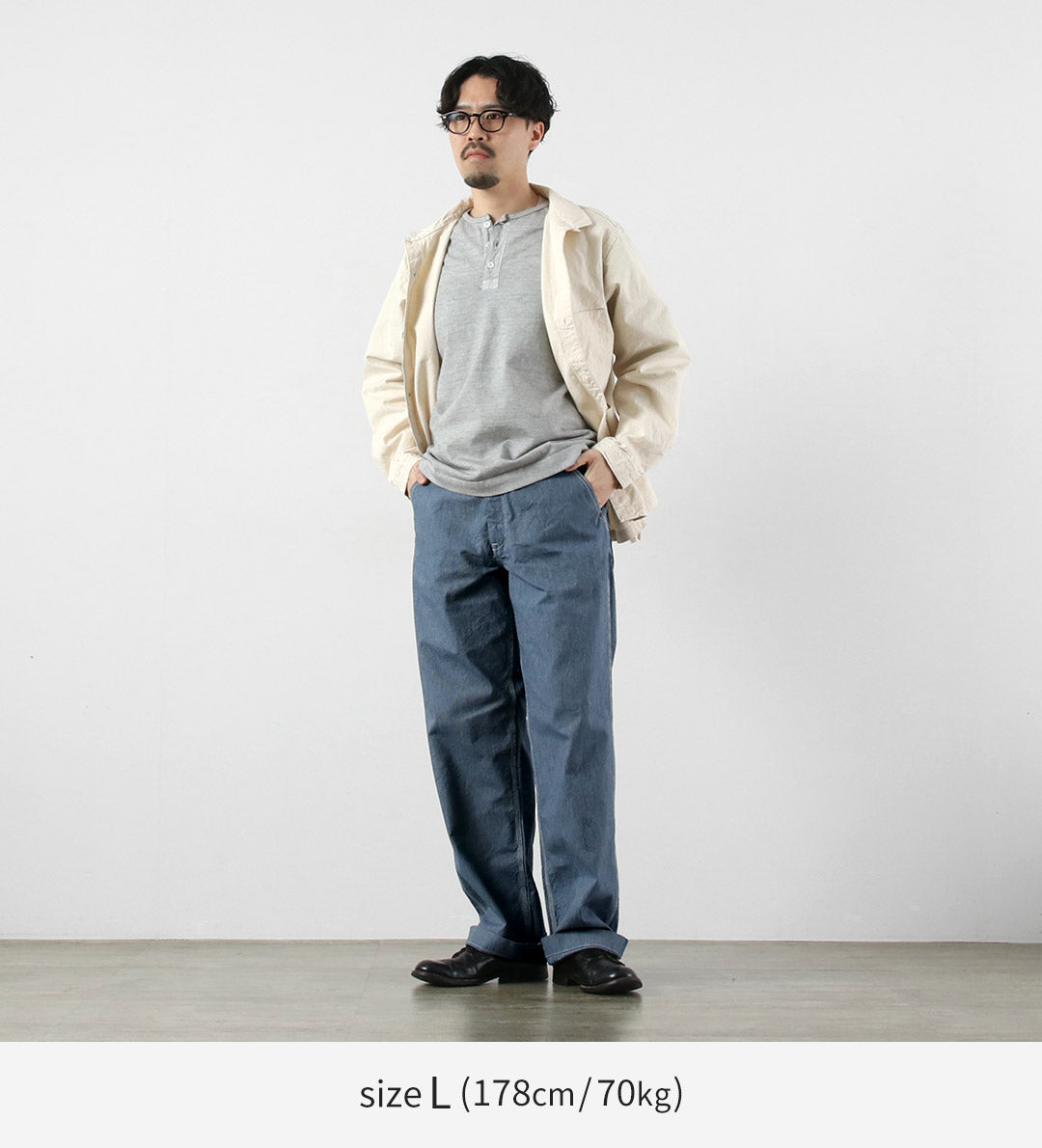 FOB FACTORY / F0548 山核桃木工作褲