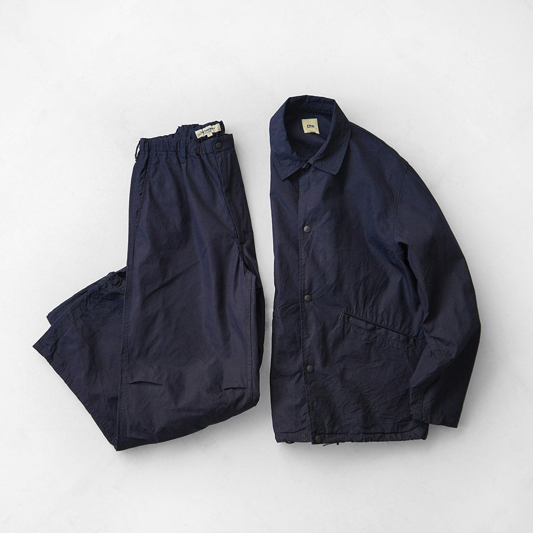 FOB FACTORY / F2462 ID Nylon Coach Jacket