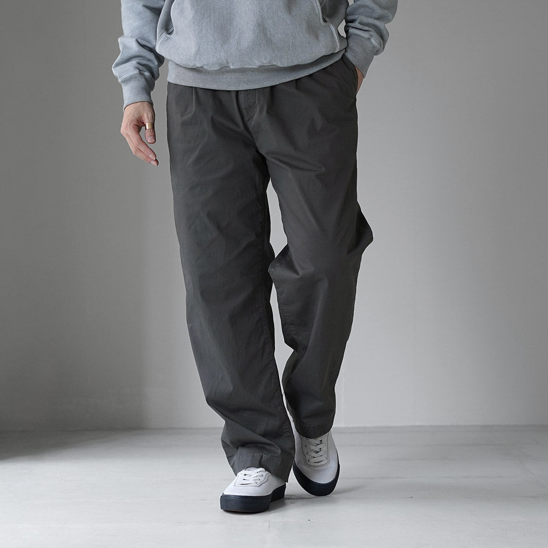 FOB FACTORY / F0549 Pantalon facile en sergé extensible