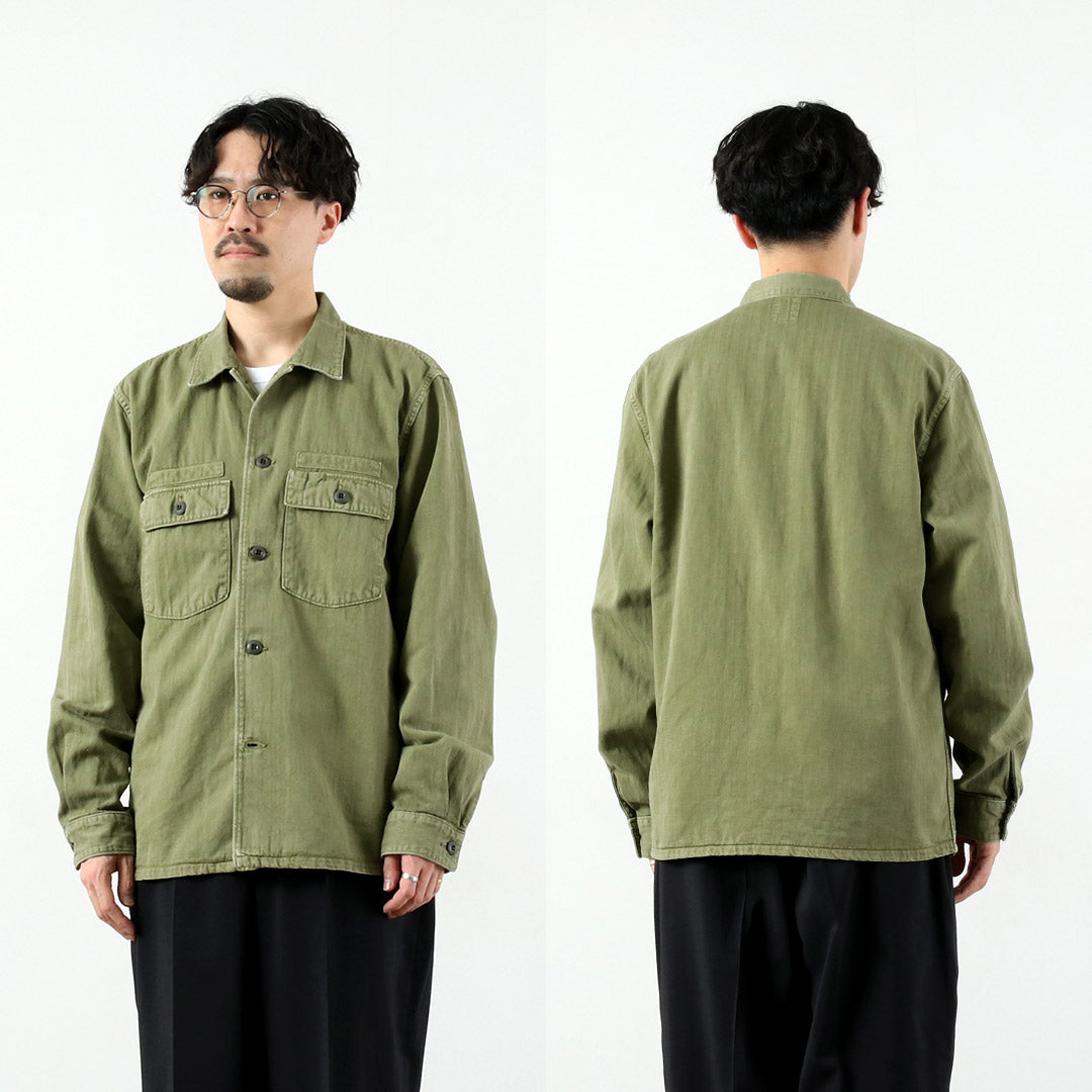 FOB FACTORY / F2461 HBT Fatigue Jacket