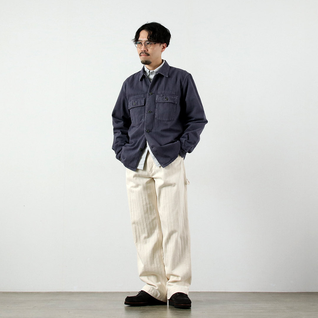 FOB FACTORY / F2461 HBT Fatigue Jacket