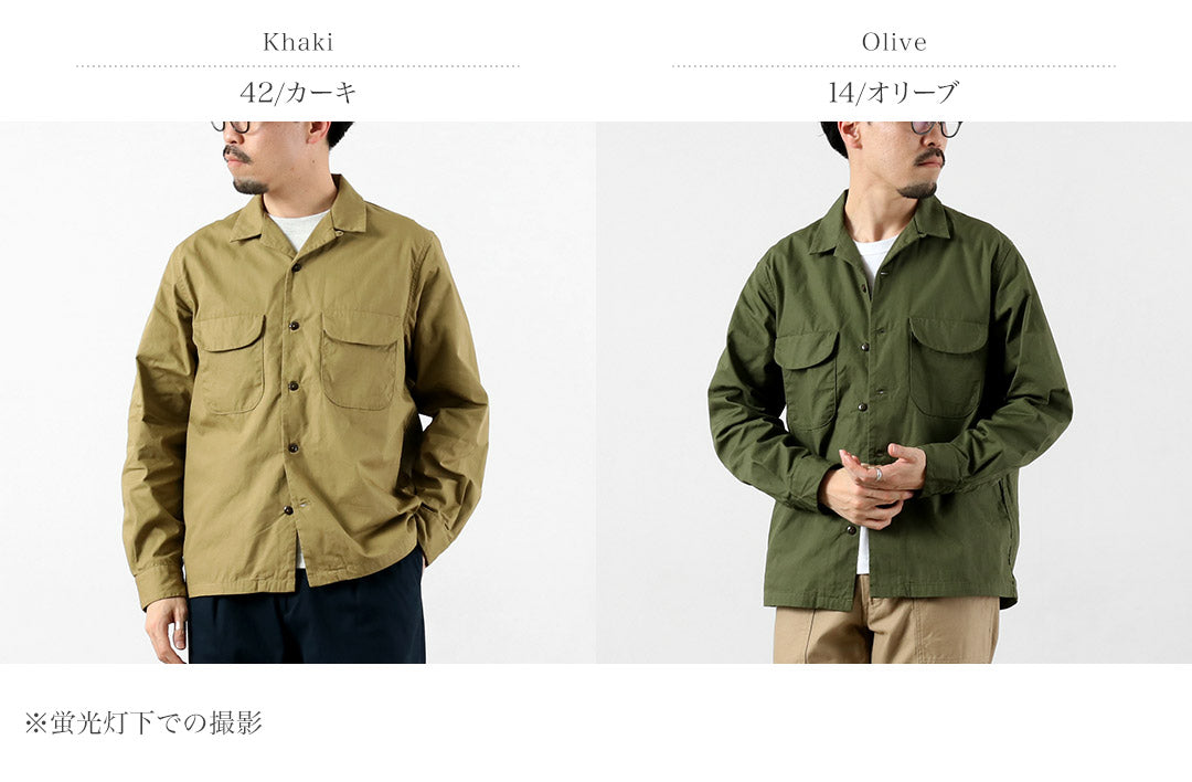 FOB FACTORY / F3515 Camisa Batwing De Popelina Con Cuello Abierto