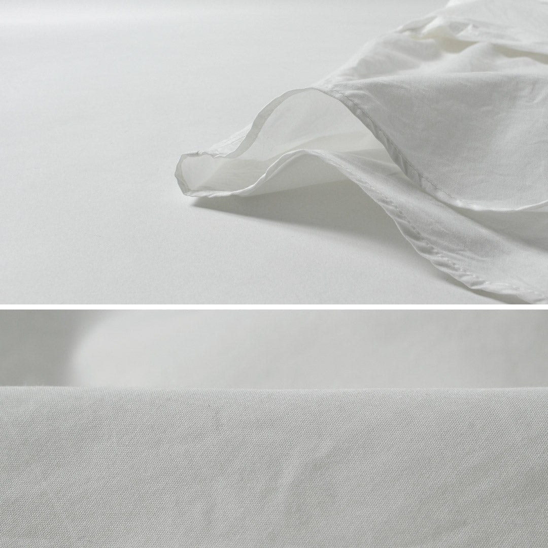SHUTTLE NOTES / High-Density Poplin Regular Collar Shirt