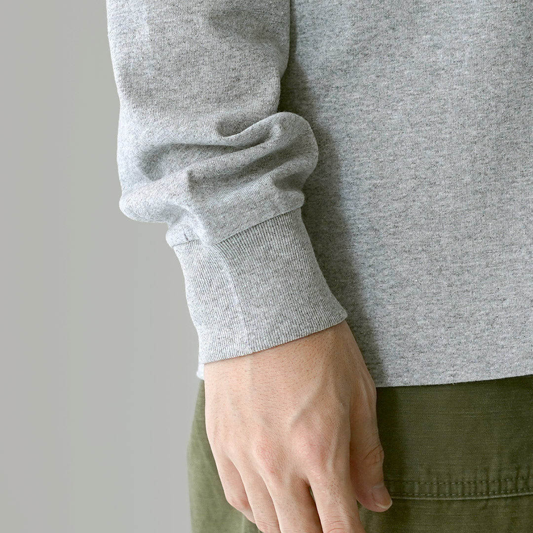 COTTON RESEARCH CLUB / 6.6 oz Long-Sleeved Tubular T-shirt