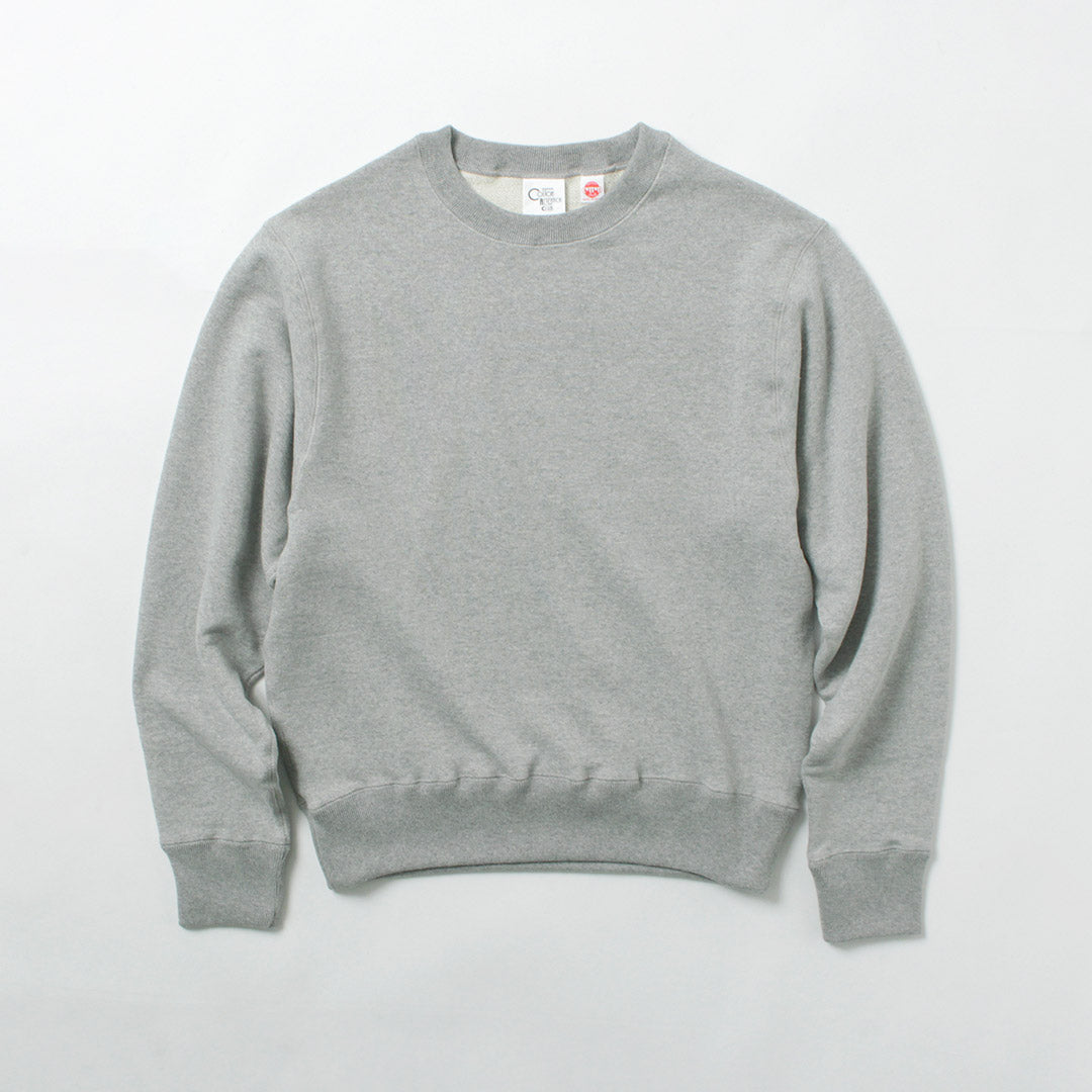 COTTON RESEARCH CLUB / 14 oz. Loopwheel Terry Crewneck Sweatshirt