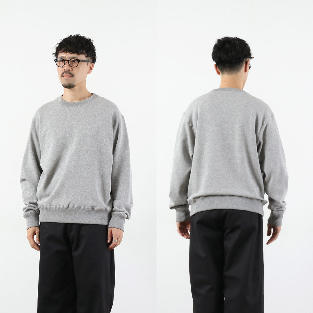 COTTON RESEARCH CLUB / 14 oz. Loopwheel Terry Crewneck Sweatshirt
