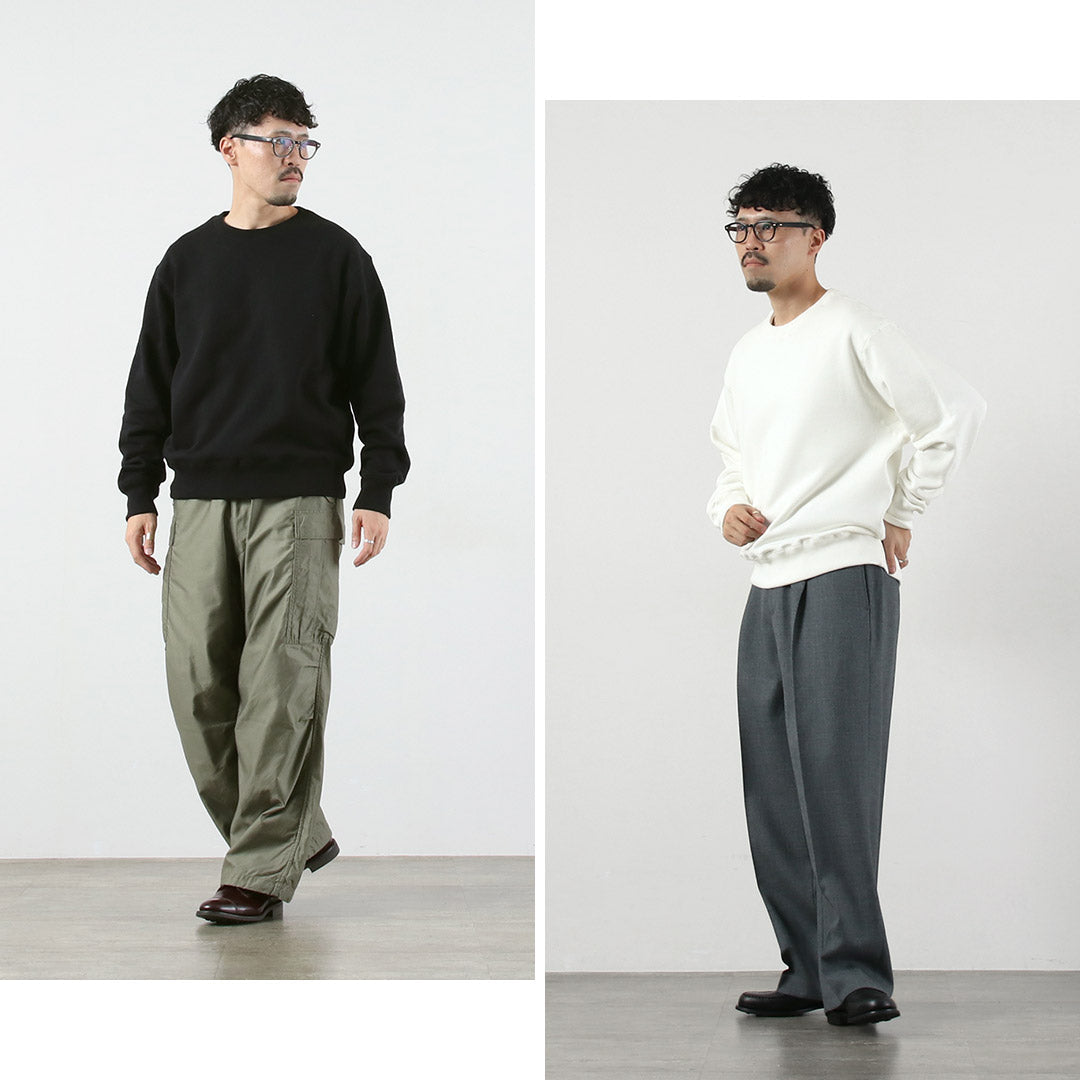 COTTON RESEARCH CLUB / 14 oz. Loopwheel Terry Crewneck Sweatshirt