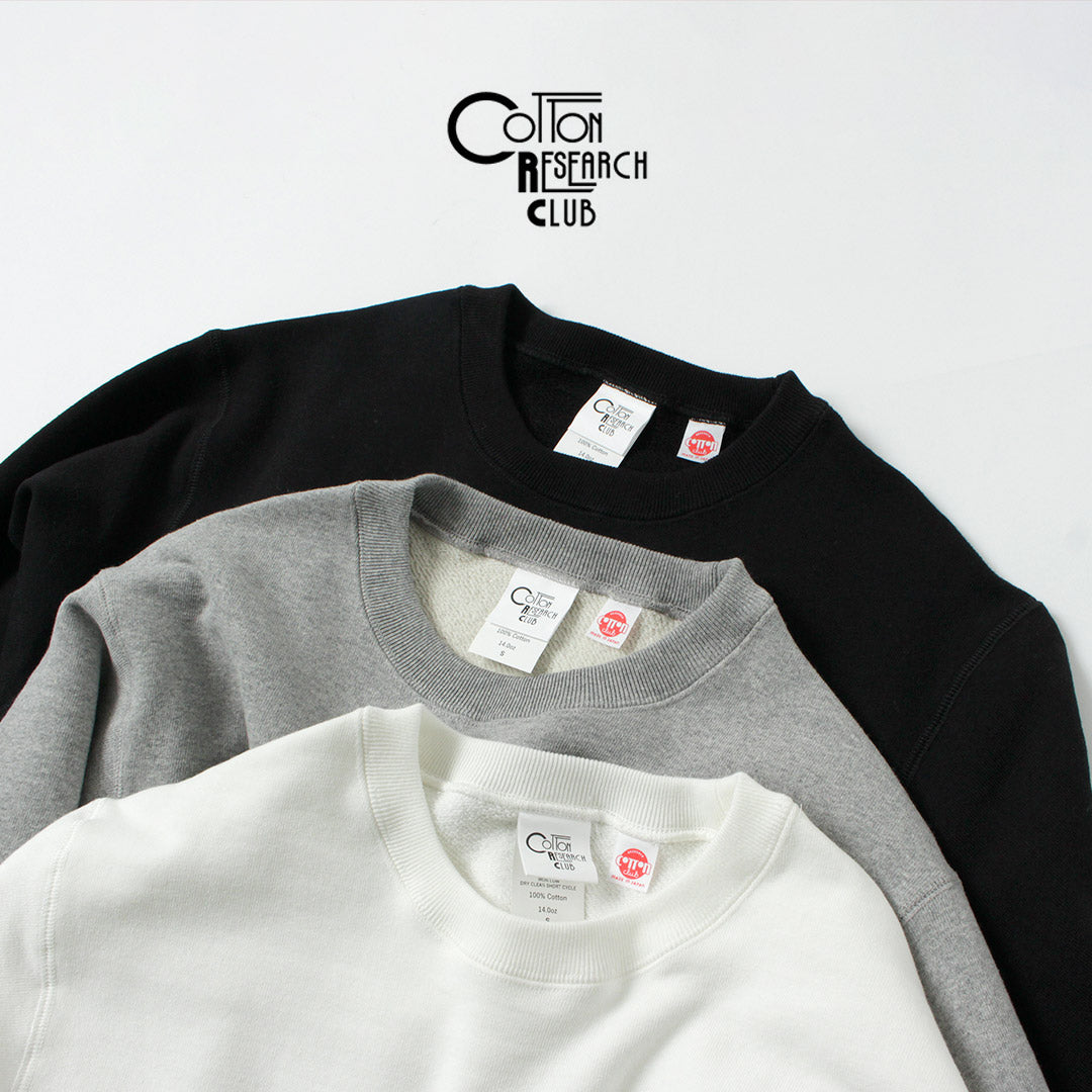 COTTON RESEARCH CLUB / 14 oz. Loopwheel Terry Crewneck Sweatshirt
