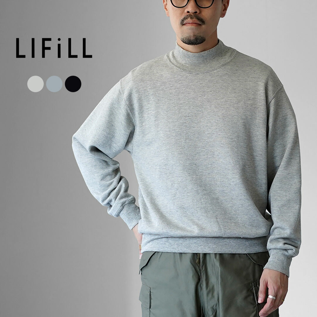 LIFiLL / COTTONY Mock Neck Sweatshirt