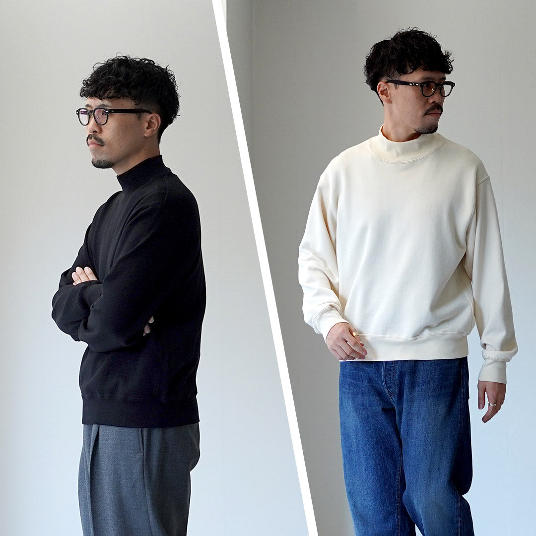 LIFiLL / COTTONY Mock Neck Sweatshirt